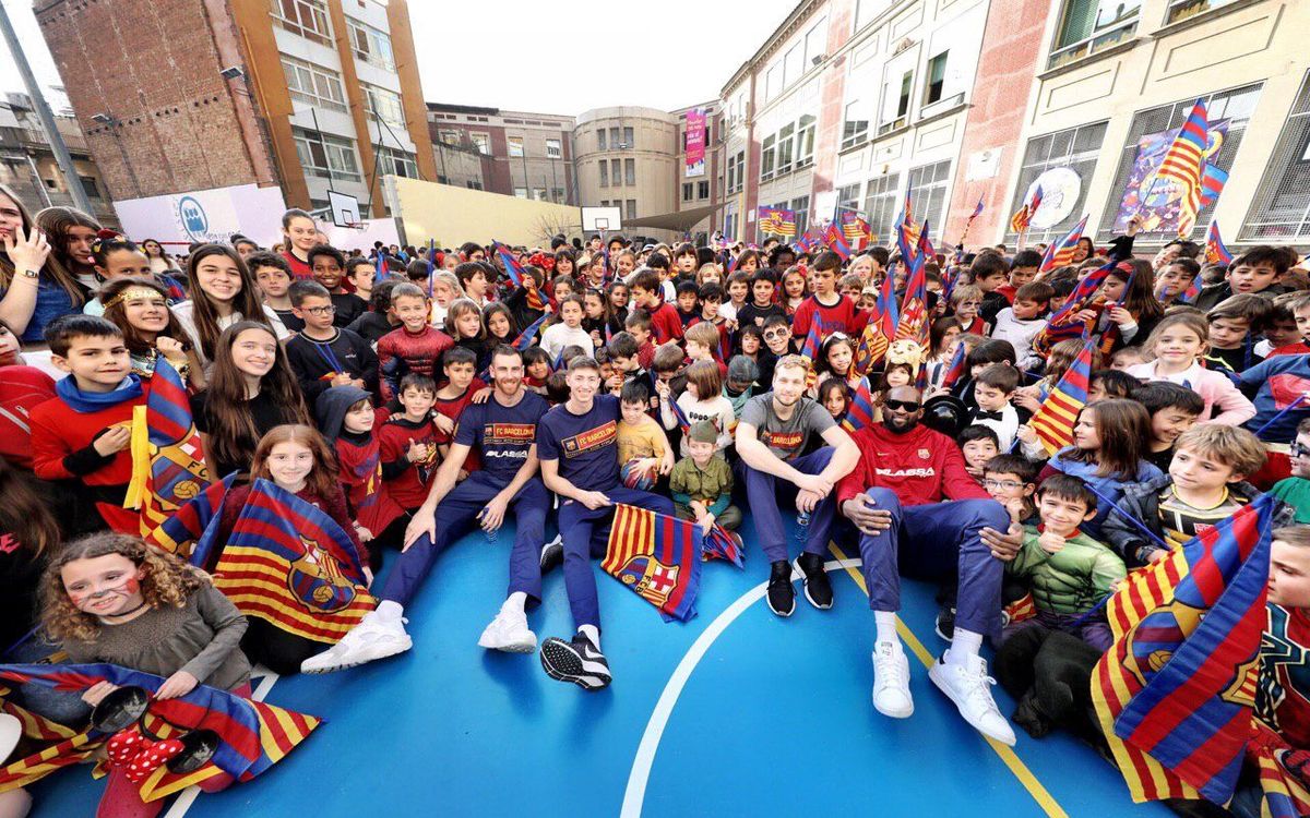 Visita a la Escola Maristes Sants – Les Corts