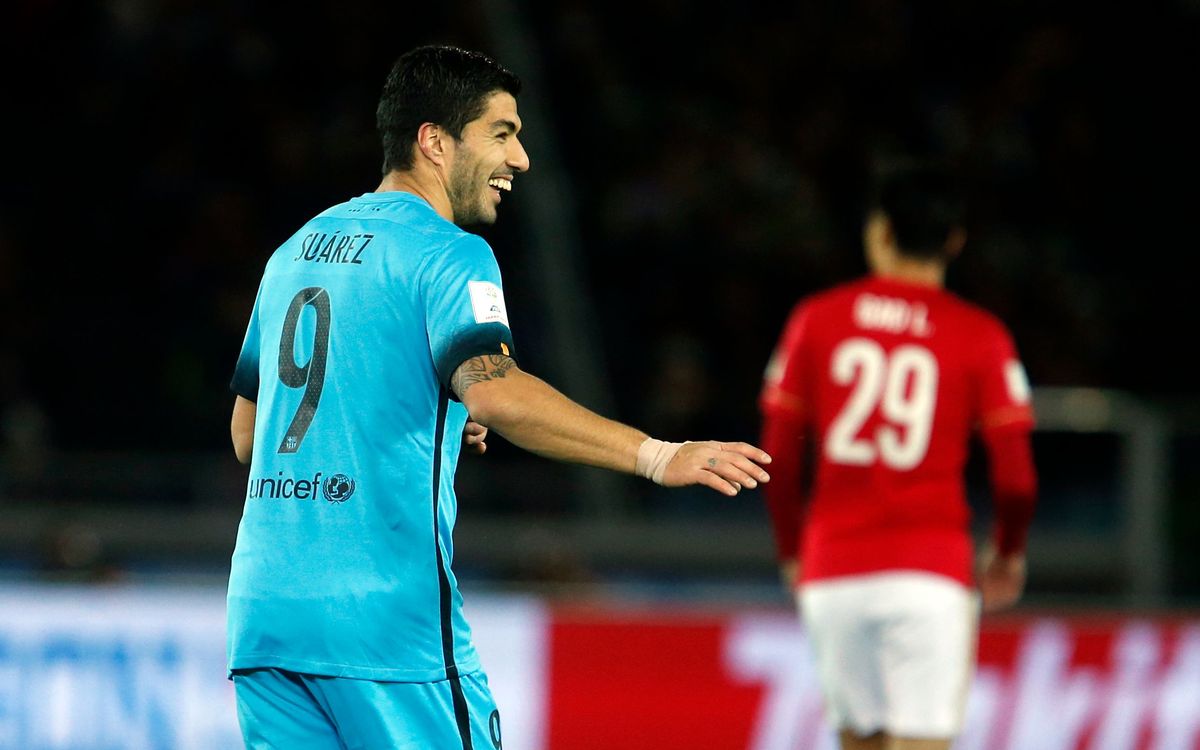 Hat-trick hero Luis Suárez praises team effort