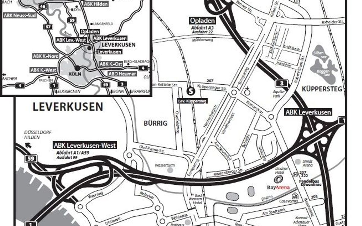 Information for supporters travelling to Leverkusen