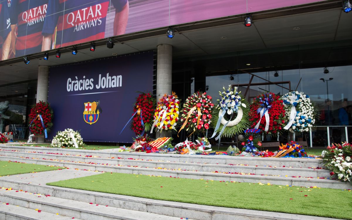 La família Cruyff i el FC Barcelona organitzen els darrers actes del Memorial Johan Cruyff