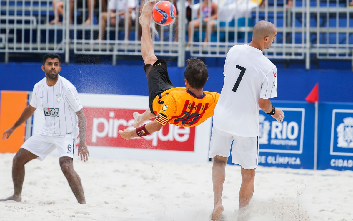 Comeback to go top in Beach Soccer Club World Cup
