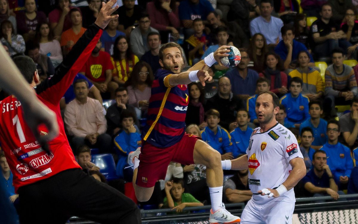 Fc Barcelona Lassa Montpellier Hb Win To Stay In Control In Europe 23 31