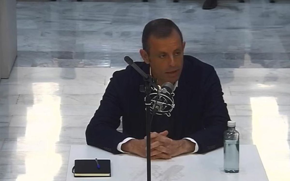 Sandro Rosell defiende su inocencia