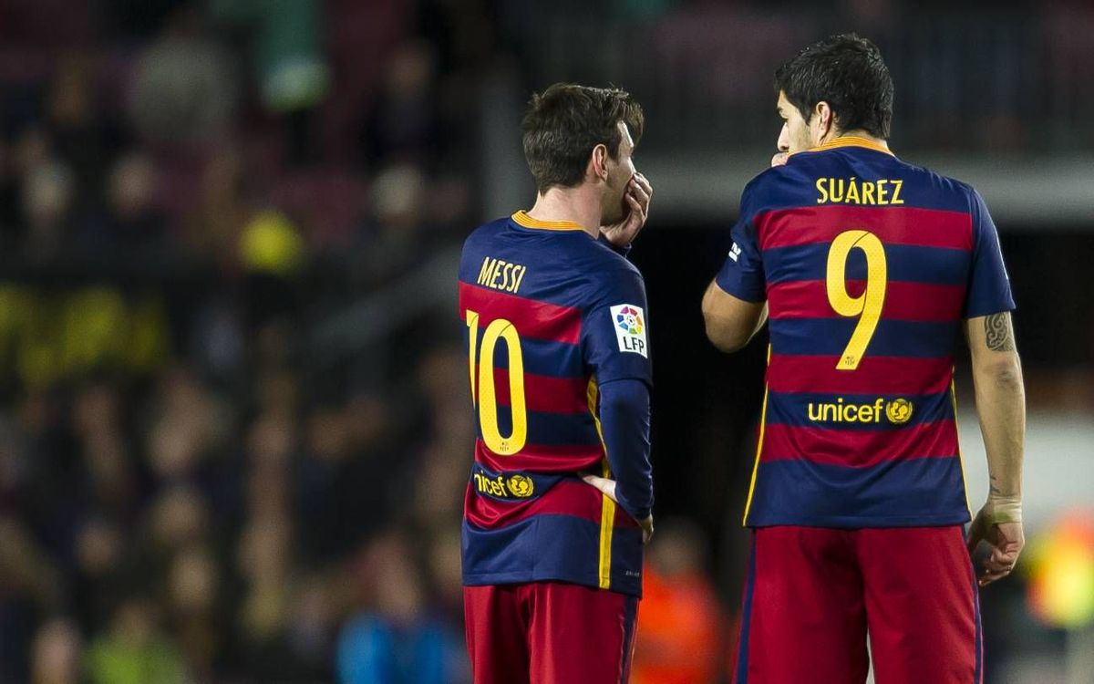 Leo Messi y Luis Suárez, máxima inspiración de cara a gol en el inicio del 2016