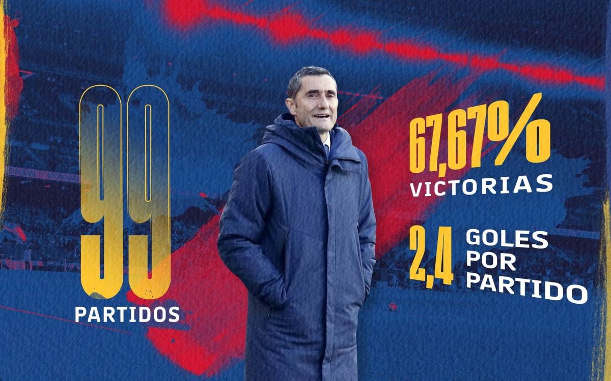 Valverde, a un partido del centenario como técnico culé