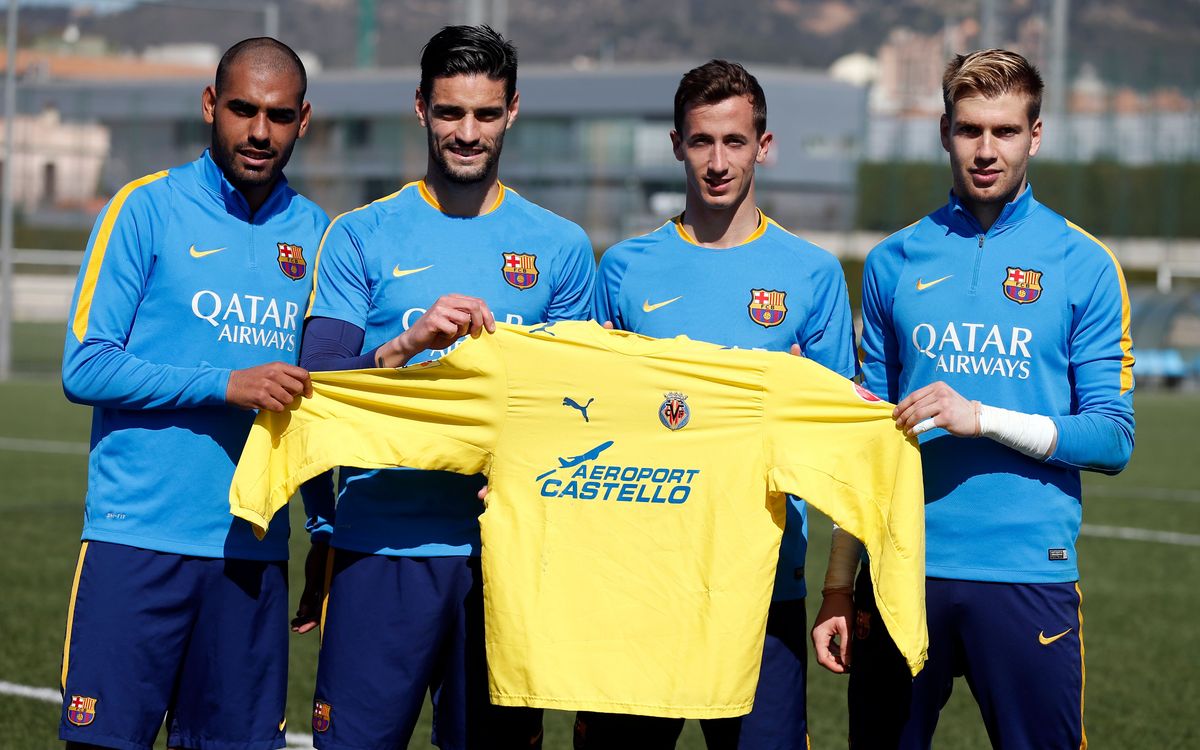 Cuatro ex Villarreal en las filas del Barça B