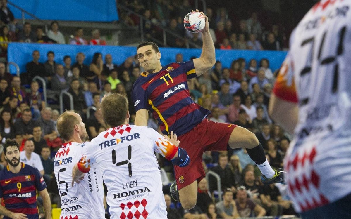 Fc Barcelona Lassa Kolding Come From Behind Win 28 25