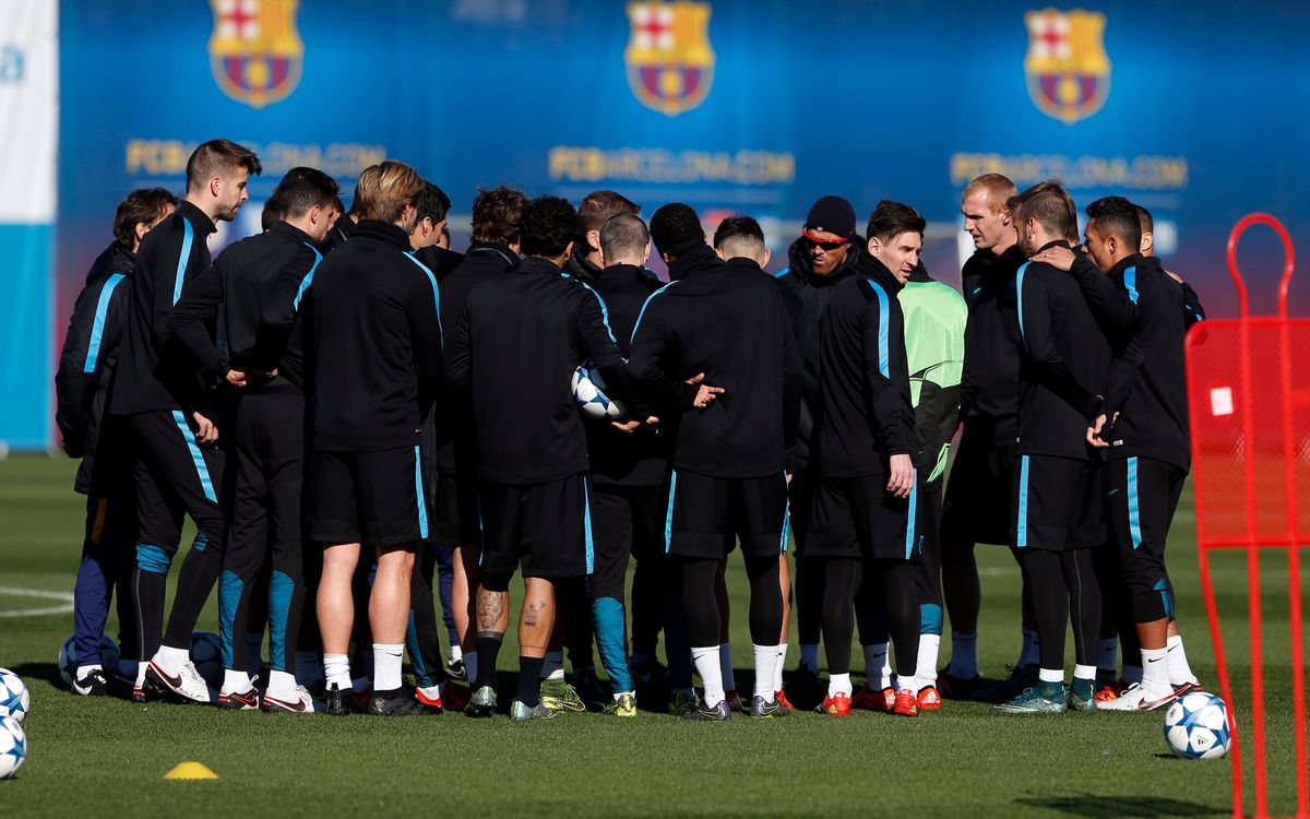 Els 18 convocats del FC Barcelona per jugar contra la Roma