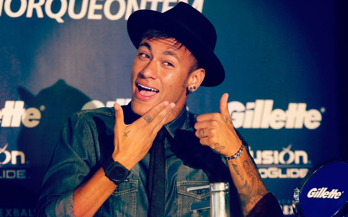 Un día con Neymar