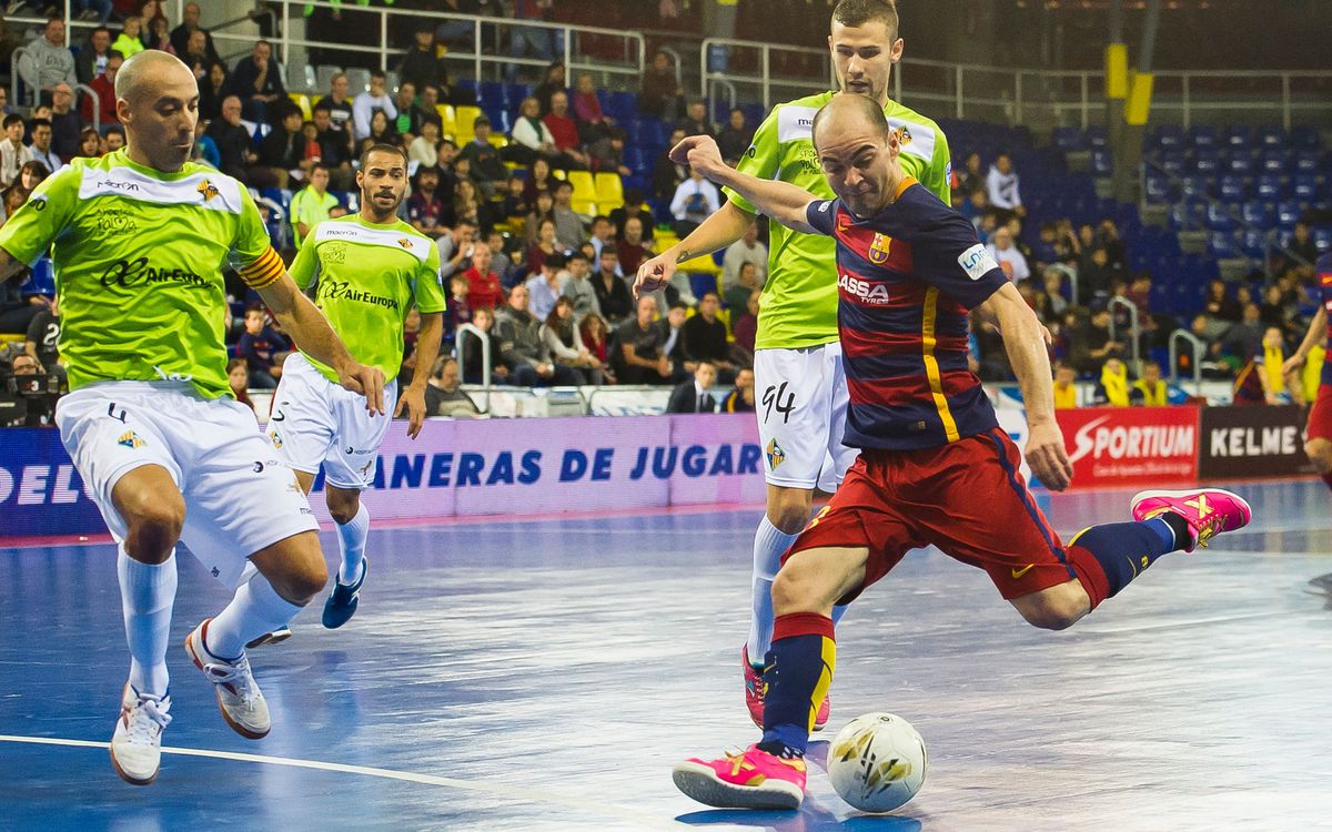 FC Barcelona Lassa v Palma Futsal: Unrewarded intensity (2-2)