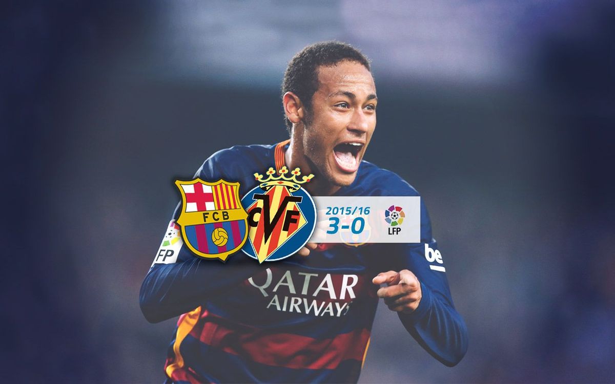 FC Barcelona: 3 - Vila-real: 0
