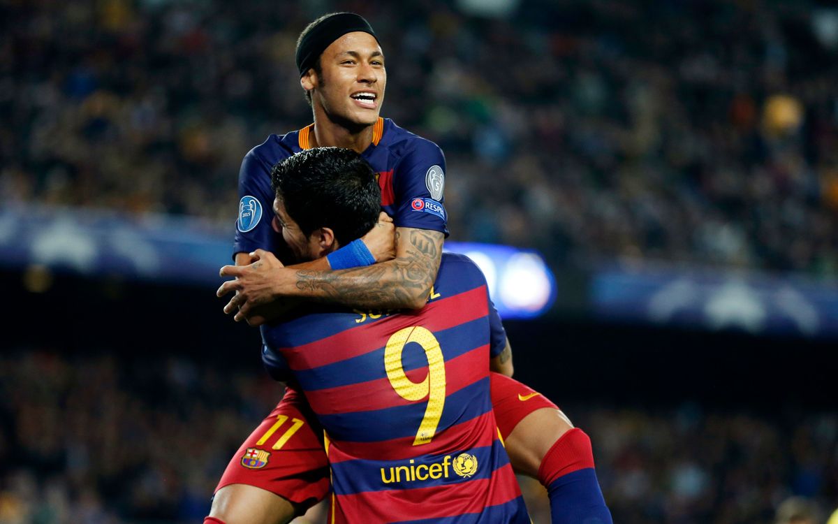 Neymar Jr and Luis Suárez, the deadly duo