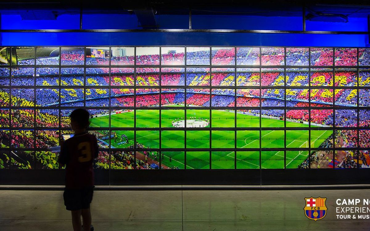 New multimedia installations at the FC Barcelona Museum