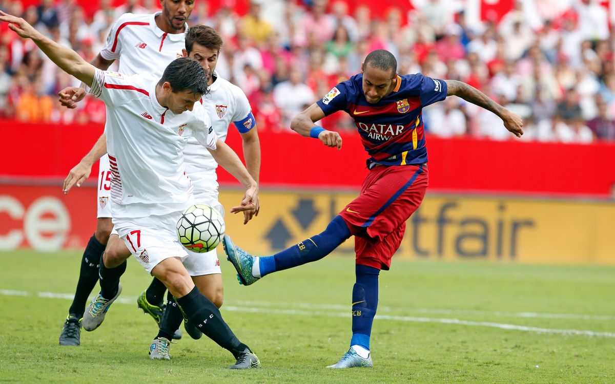 FC Barcelona at Sevilla, by the numbers