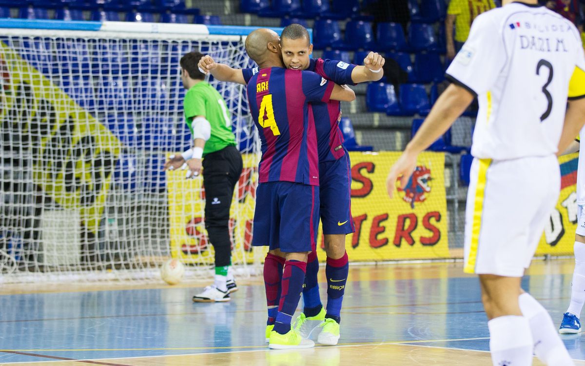 Santiago Futsal v FC Barcelona: Ready to face Inter as leaders (1-4)
