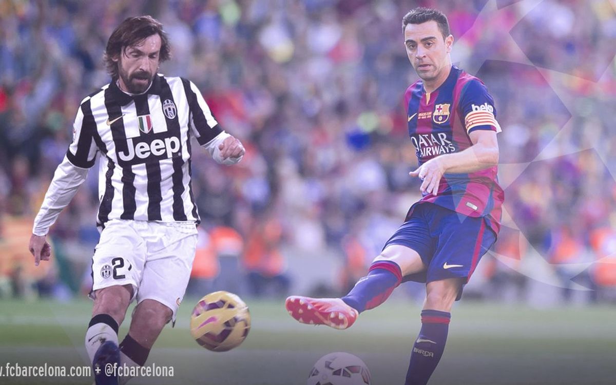 Xavi and Pirlo, living legends set to meet in Berlin