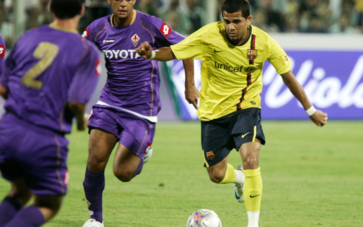 A look back at previous meetings between FC Barcelona and ACF Fiorentina