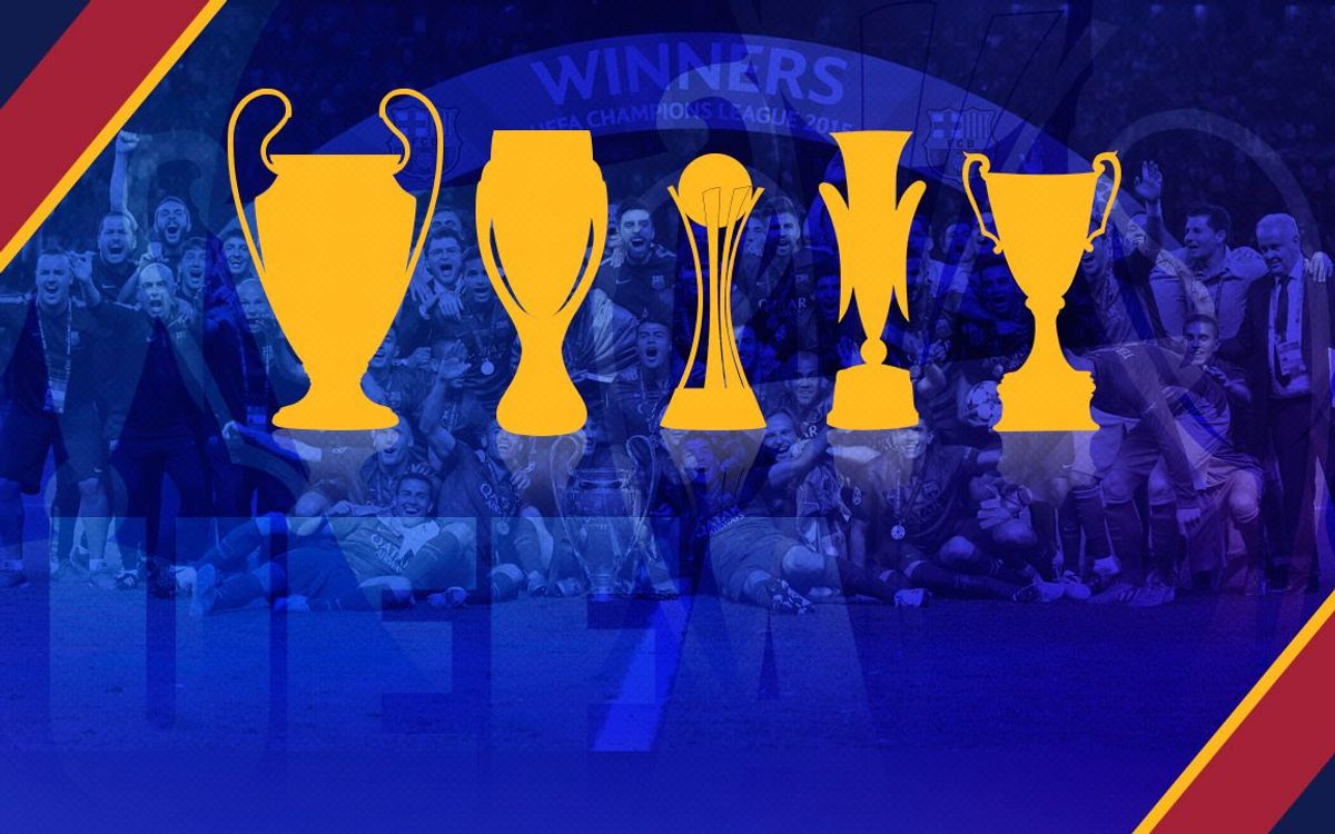 FC Barcelona top UEFA ranking for international titles