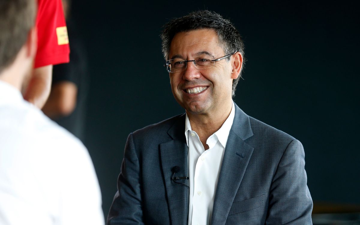 Bartomeu sees the team ready to win everything