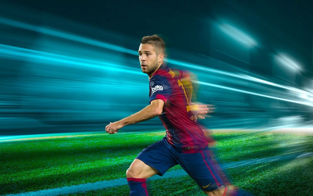Jordi Alba: the quick left back