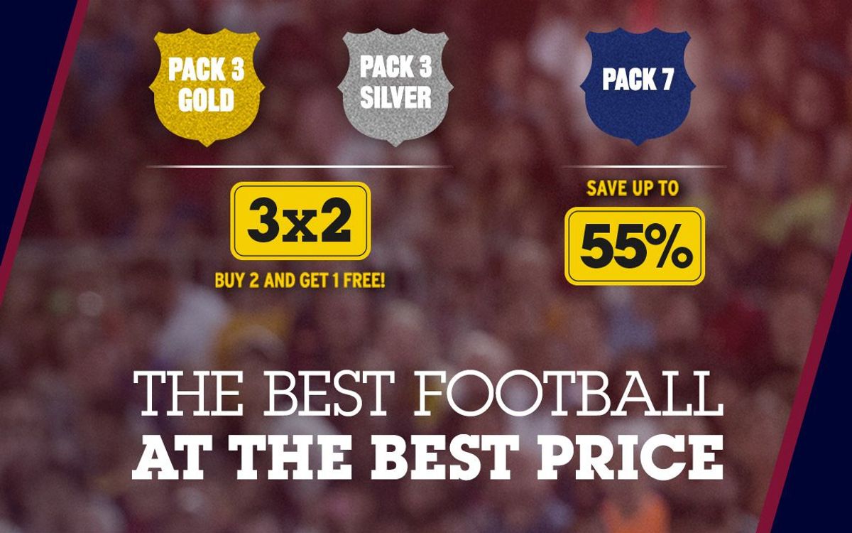 Sales open for Camp Nou ticket packs