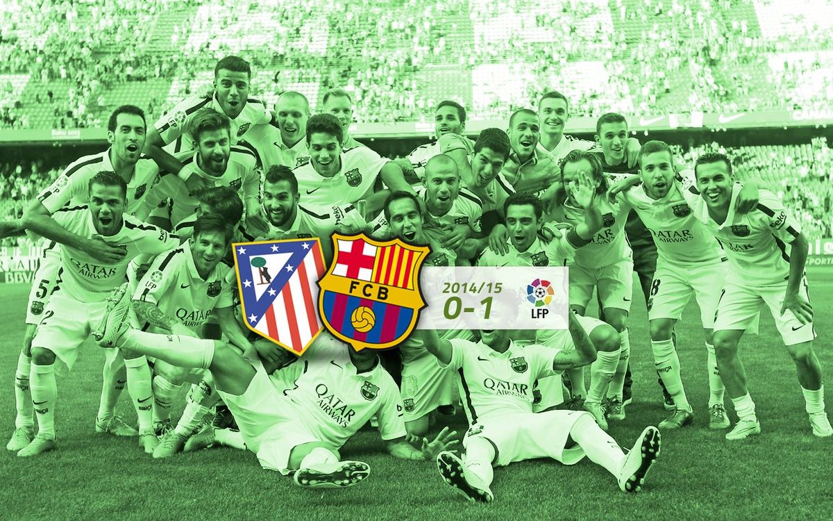 Atlètic de Madrid: 0 - FC Barcelona: 1