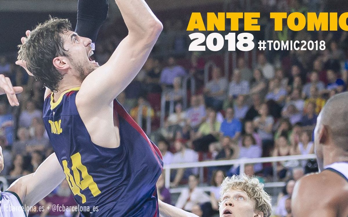 Tomic to stay at FC Barcelona until 2018