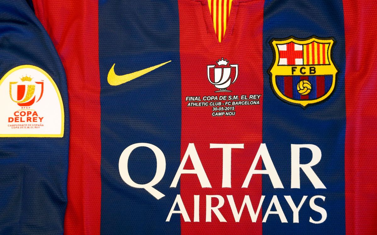 Special jersey for Spanish Cup Final