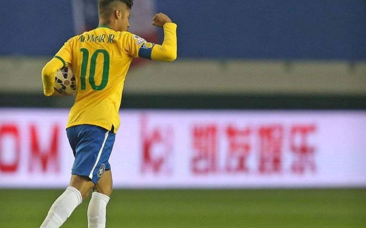 Neymar's jaw-dropping numbers with Brazil