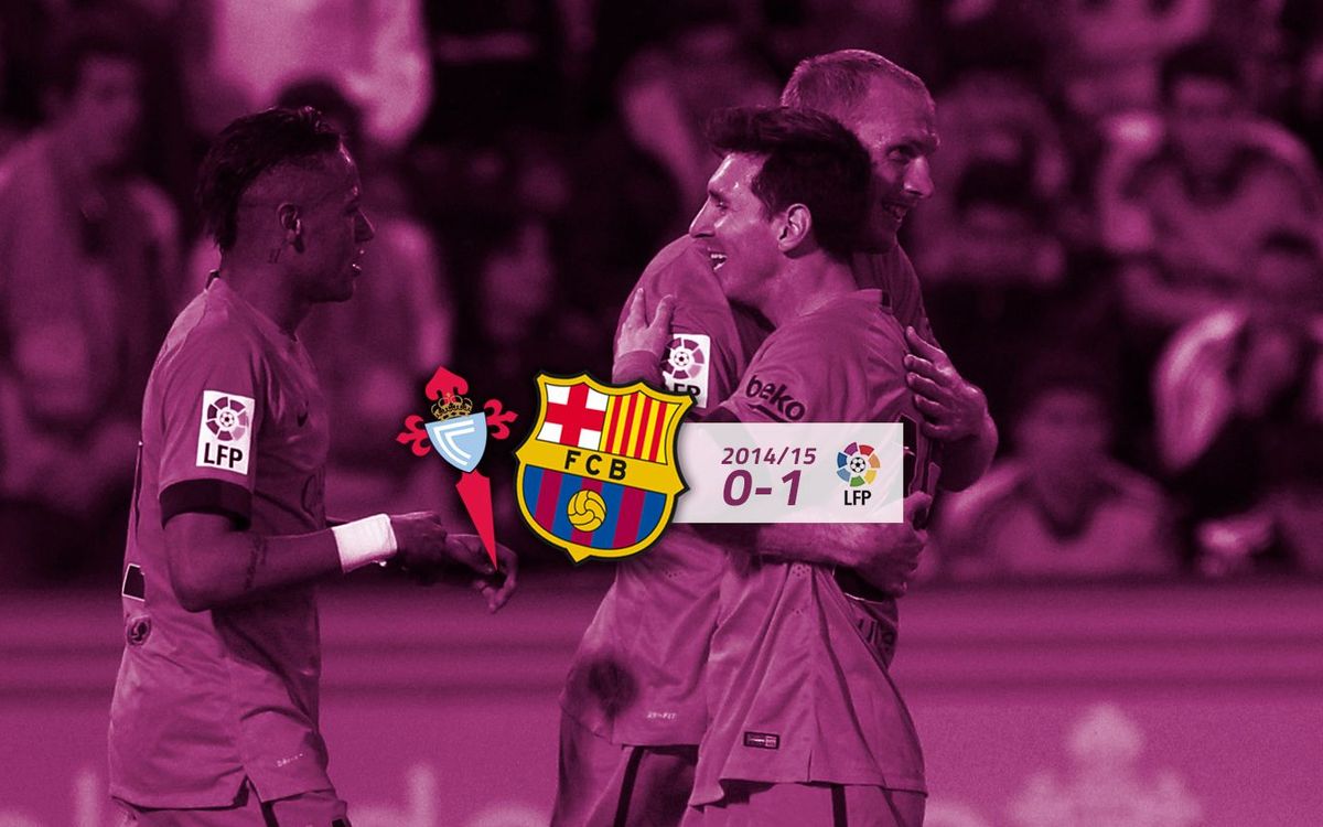 Celta: 0 - FC Barcelona: 1