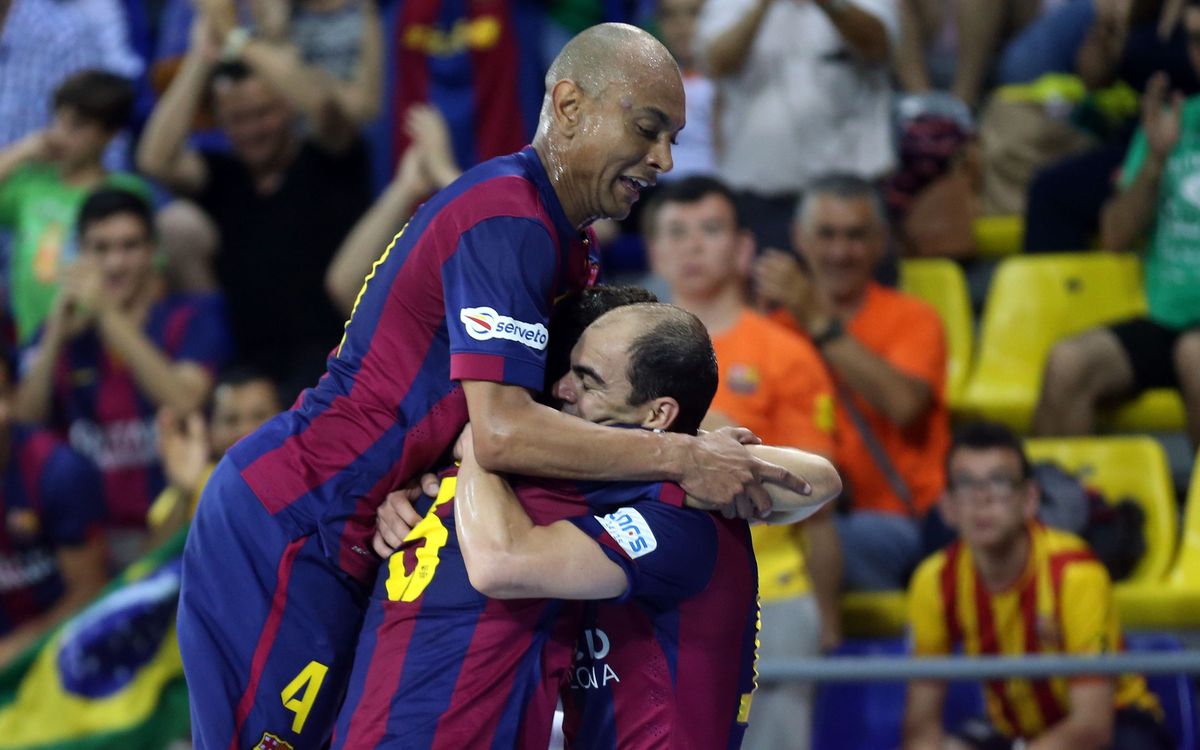 FC Barcelona v Aspil Vidal Ribera Navarra: Next stop, semi-finals (4-3)