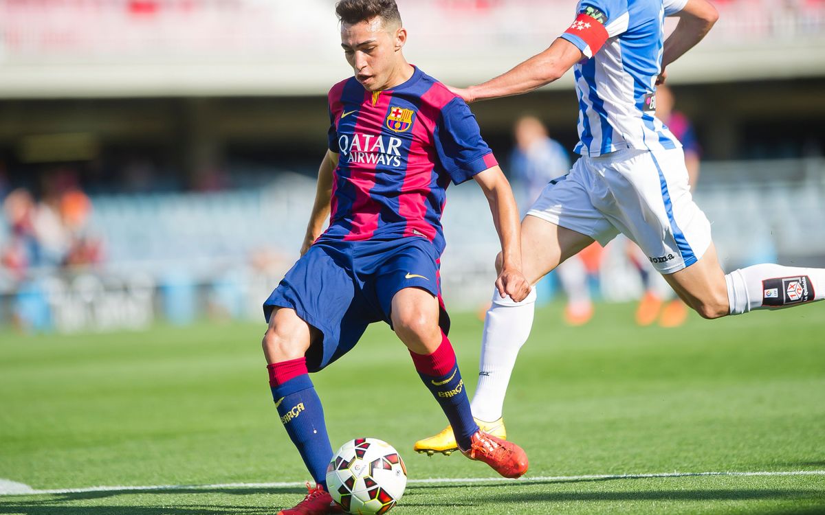 FC Barcelona B fall to Leganés, and down to the Second Division B, 5–2