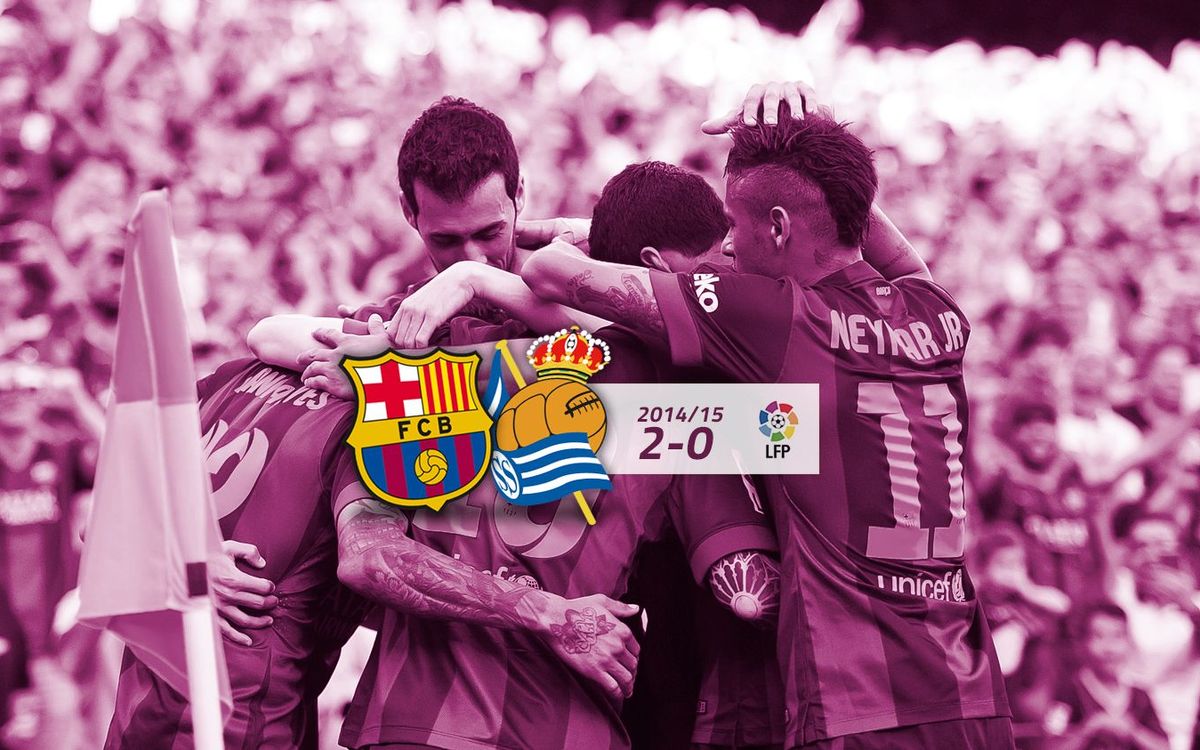 FC Barcelona: 2 - Reial Sociedat: 0