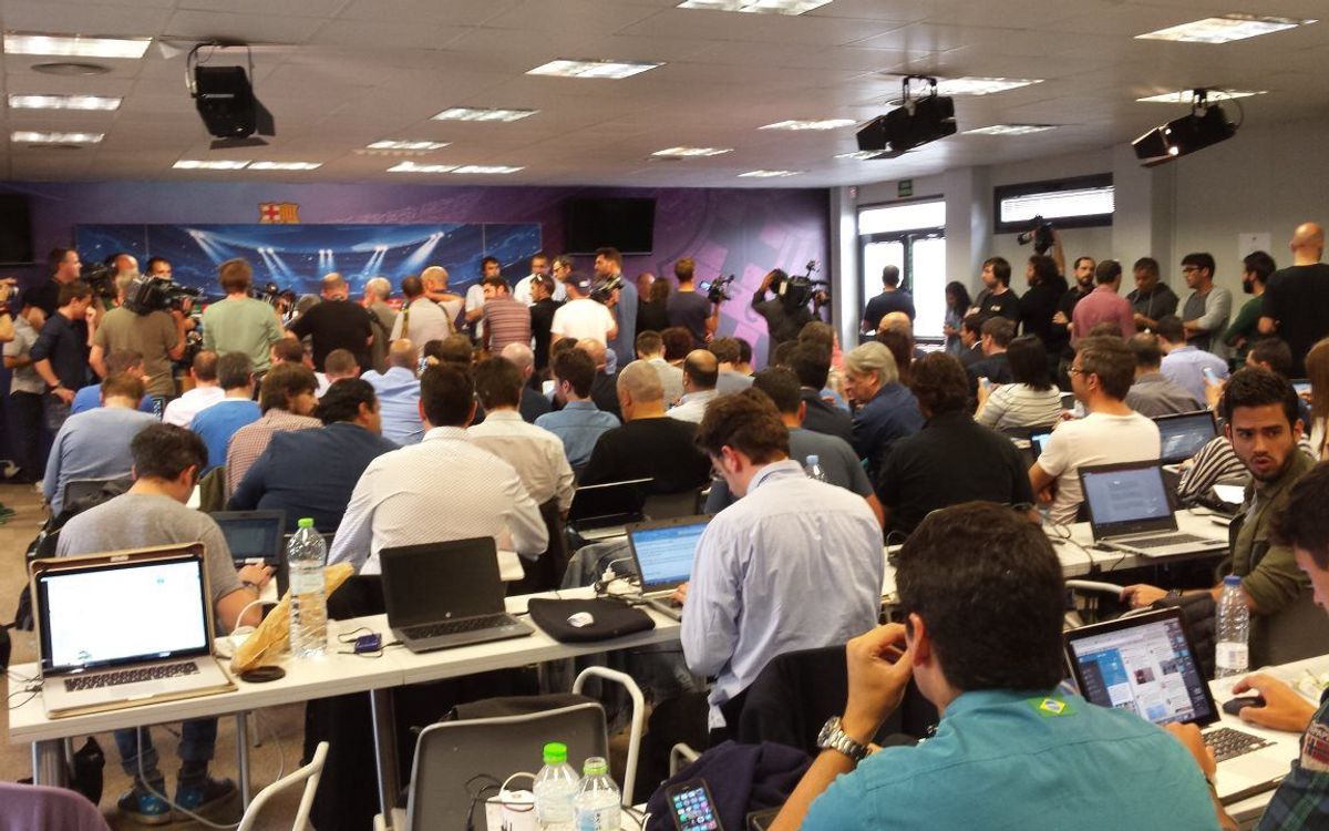 LIVE - Open Media Day press conferences ahead of Champions League final