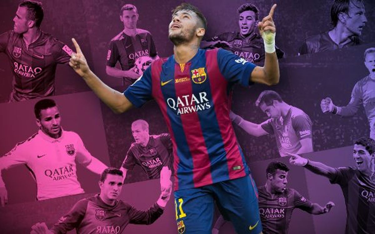 First league title for 12 FC Barcelona players