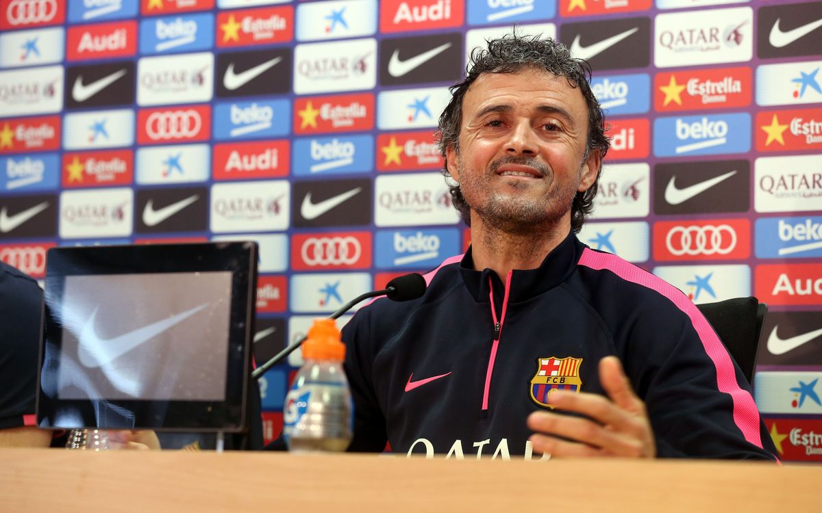 LIVE - Luis Enrique's press conference before Valencia game