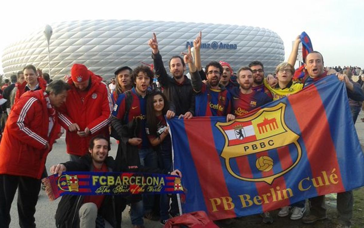 La PB Berlín Culé, amfitriona de l’afició del Barça