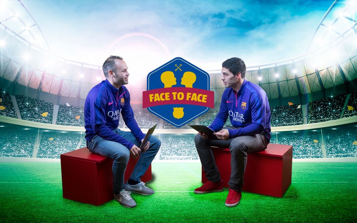 Face to Face: Iniesta vs. Suárez