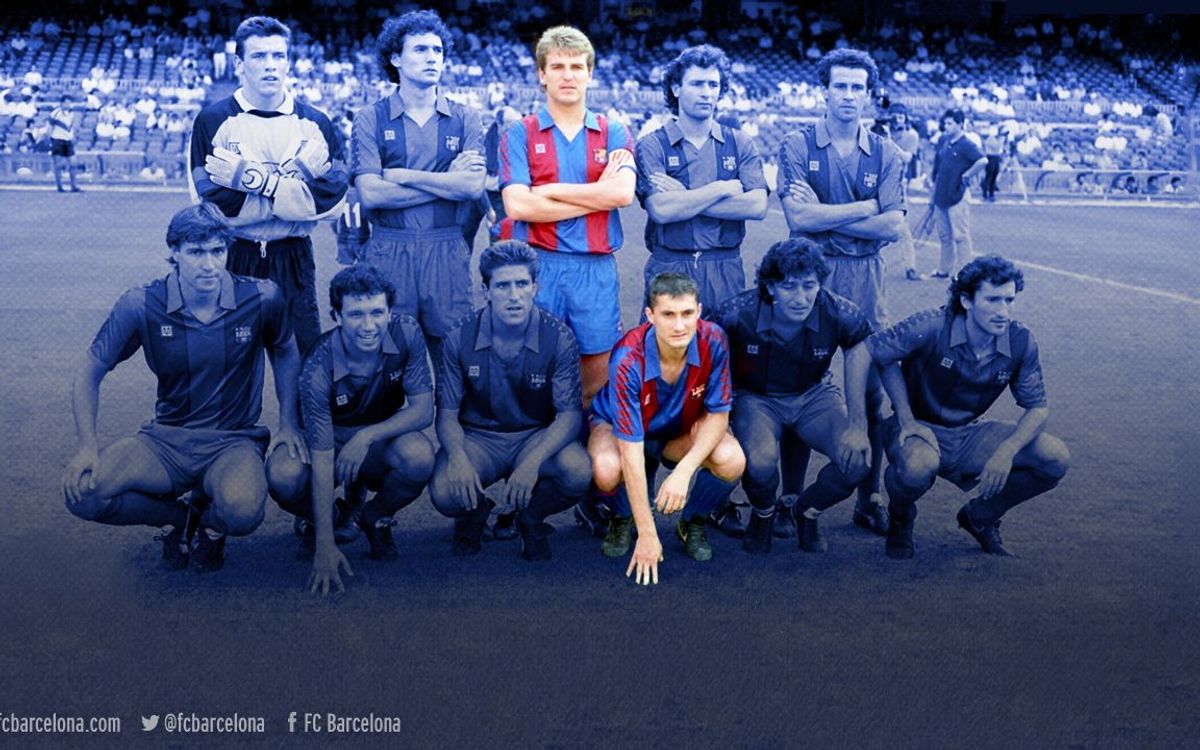 The two seasons Robert and Valverde spent together at FC Barcelona