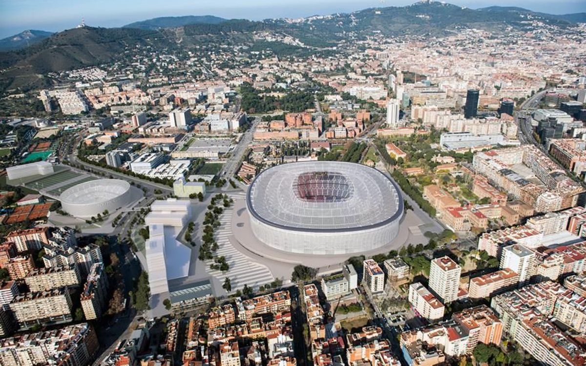 The first phase of the architectural contest for the New Camp Nou and the New Palau is now complete