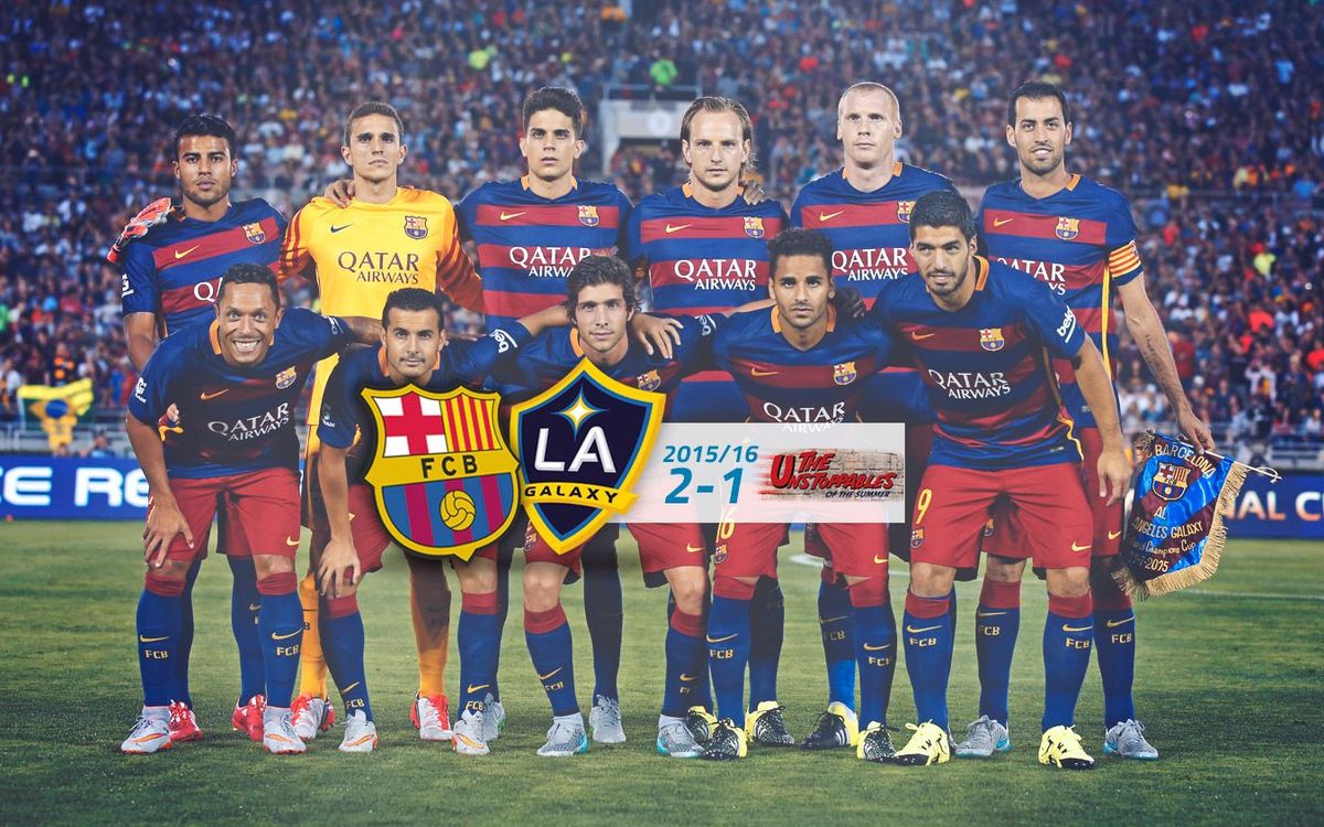 FC Barcelona: 2 - LA Galaxy: 1