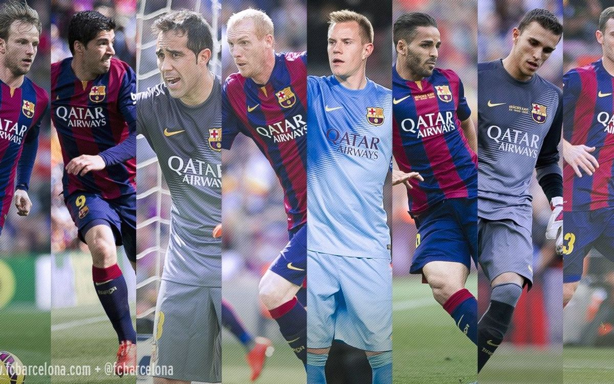Fourteen players made FC Barcelona debuts for Luis Enrique