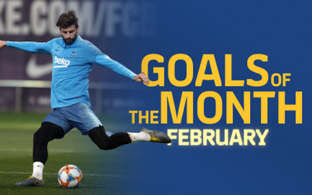 GOALS OF THE MONTH | February