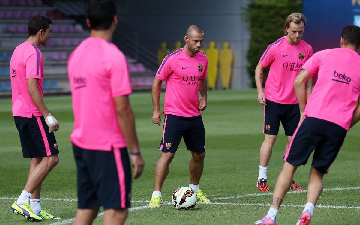 Final training session before Levante match