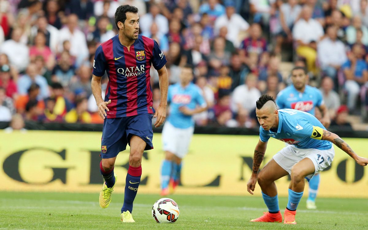 Sergio Busquets hungry for even more games