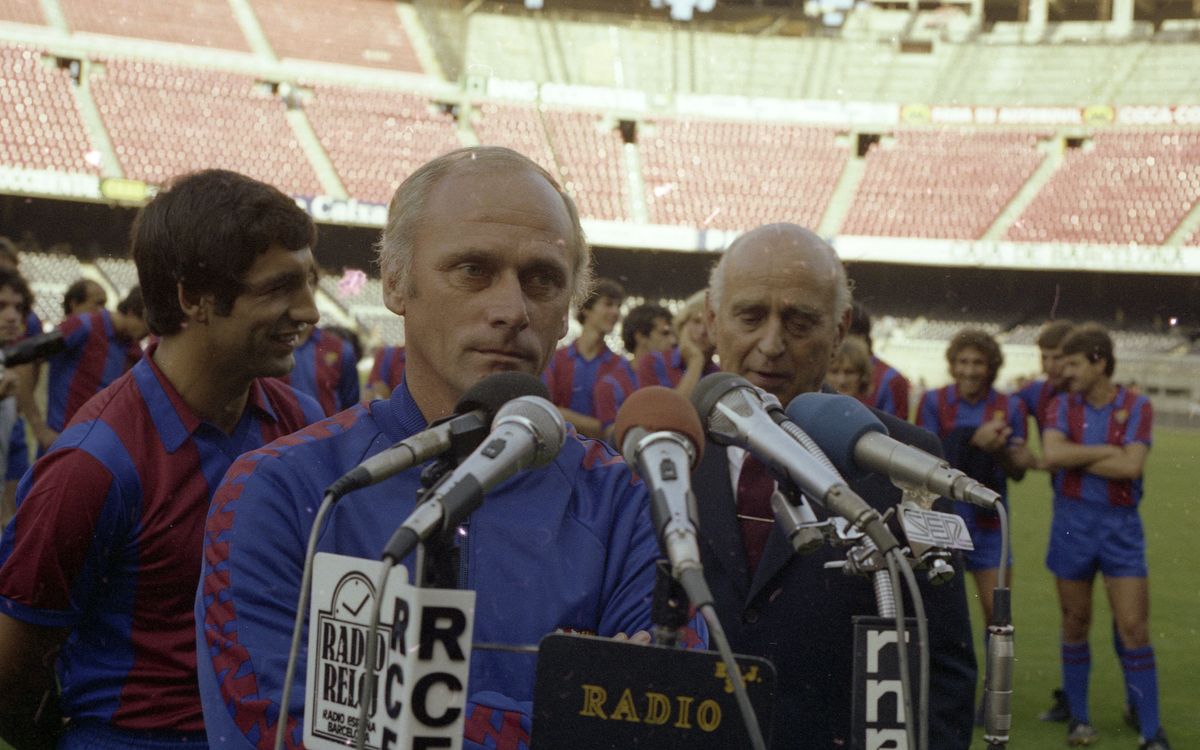 Mort l'exentrenador del Barça, Udo Lattek