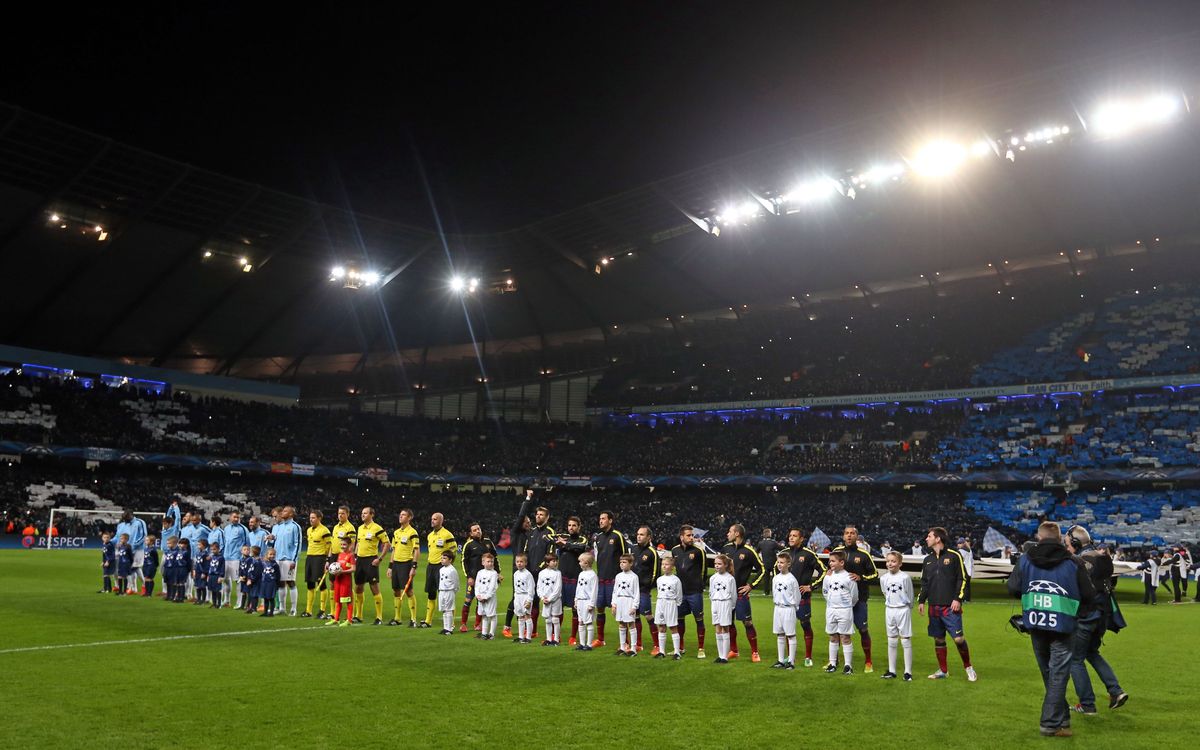 Manchester City – FC Barcelona: Tickets for all applicants
