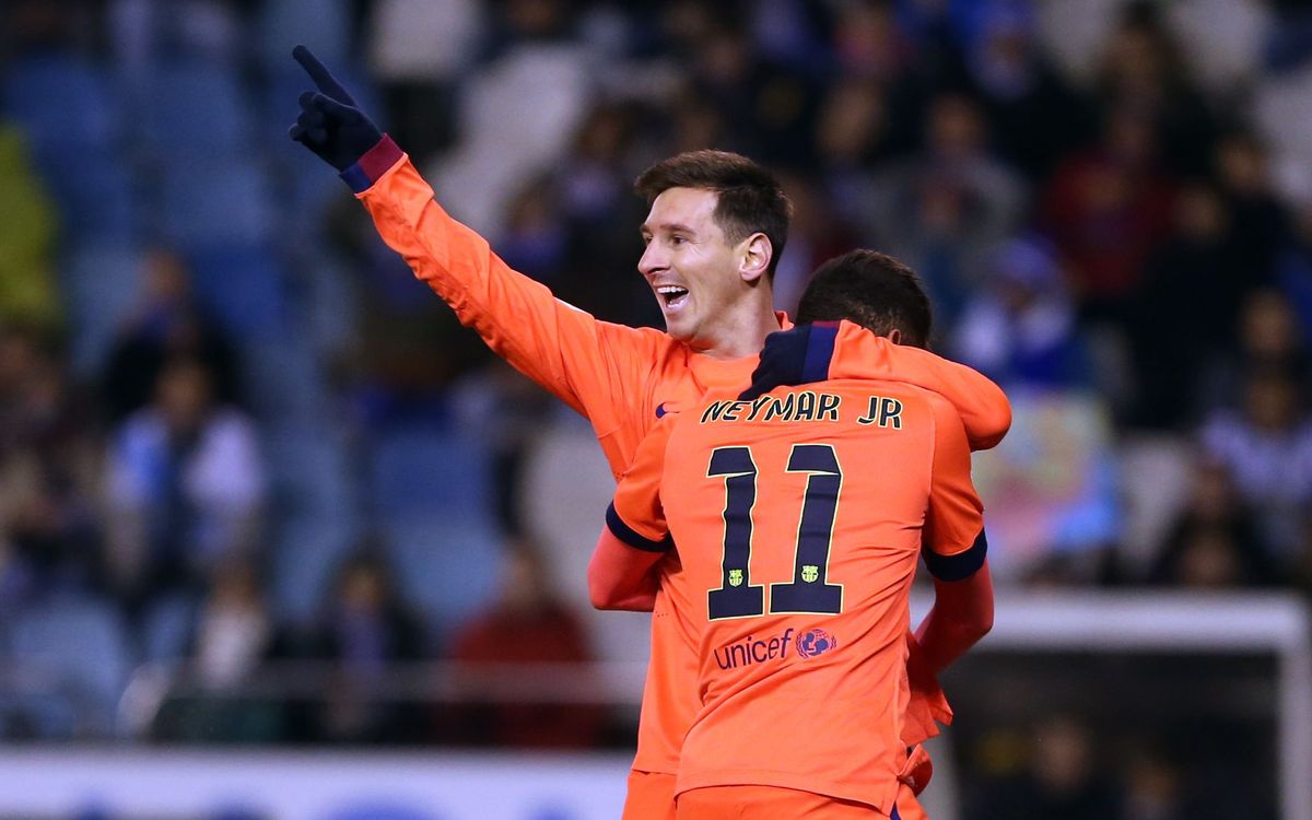 Deportivo la Coruña v FC Barcelona: Pure gold from Messi (0-4)
