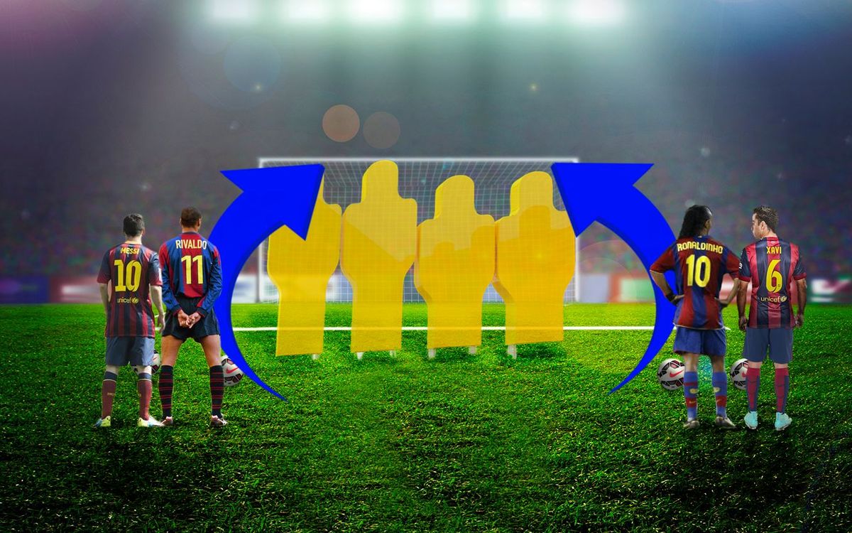 TOP5: free-kick goals, reverse angle