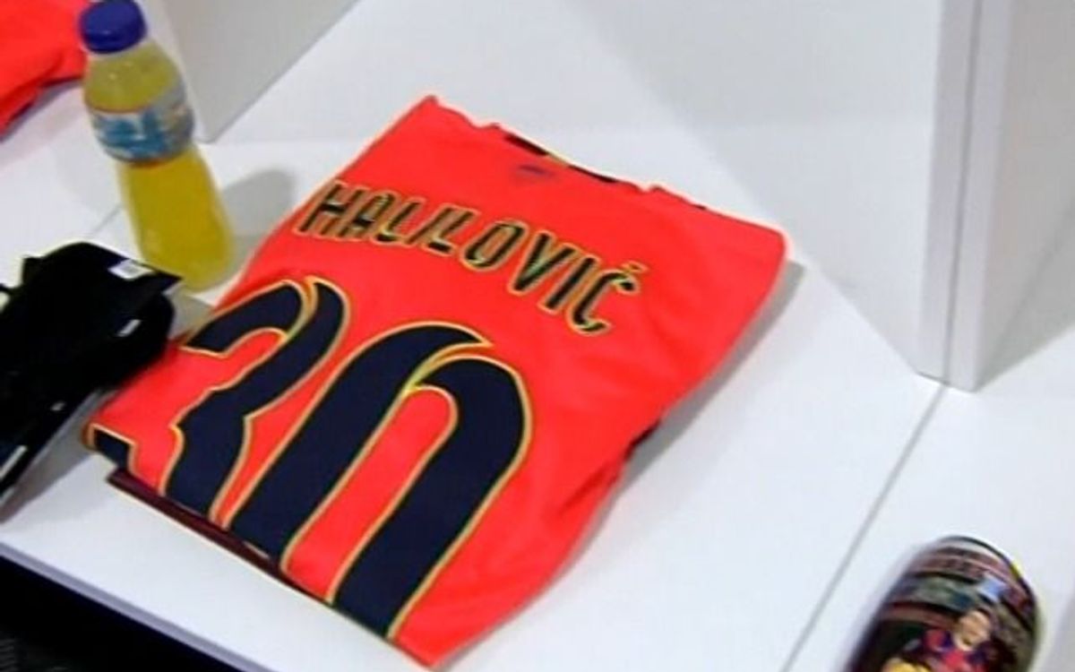 Changing rooms ready to go at the Martínez Valero